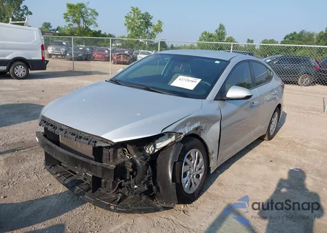 2018 Hyundai Elantra Se из США, поврежденный, VIN 5NPD74LFXJH369666